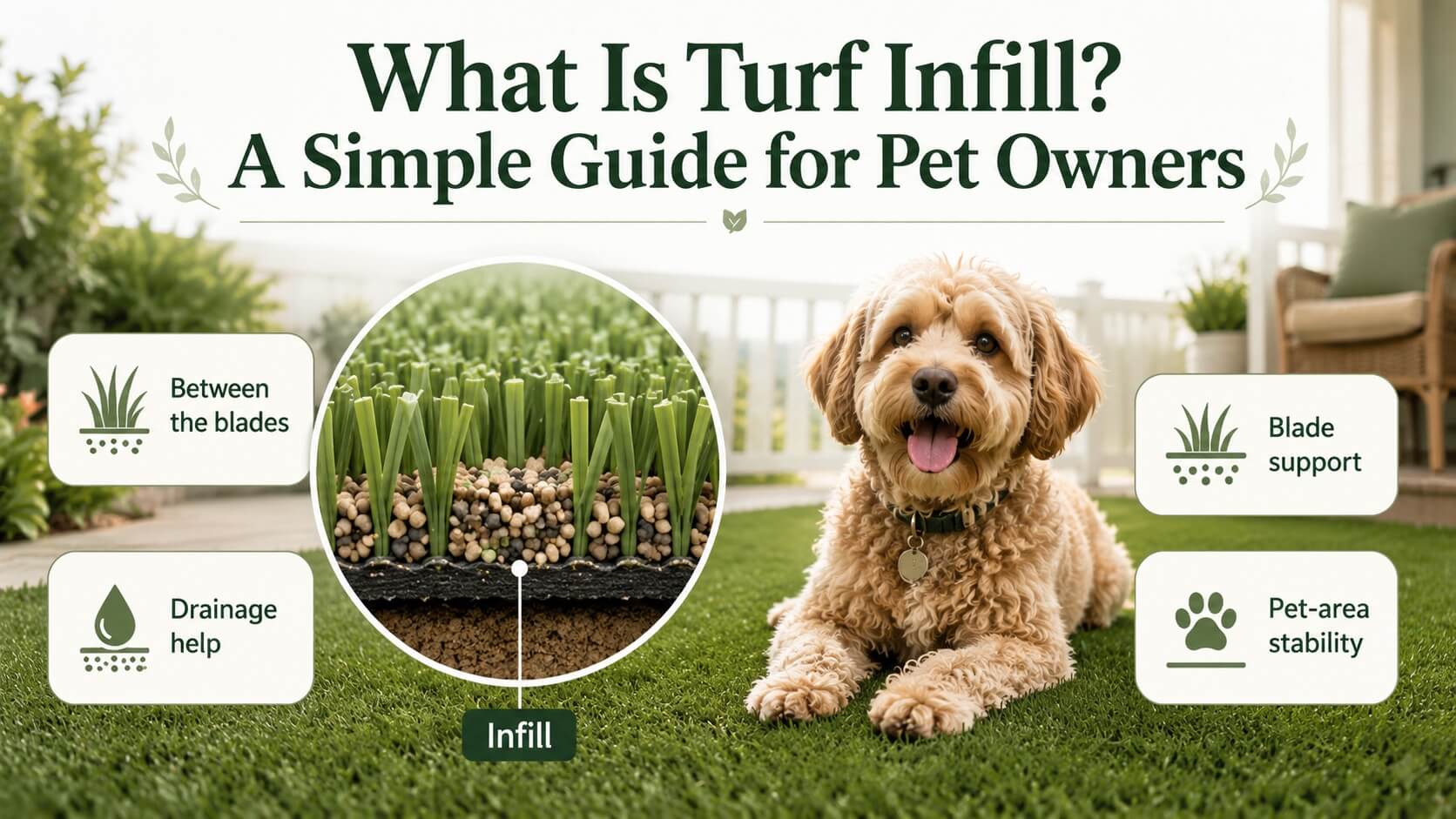 What Is Turf Infill? A Simple Guide for Pet Owners