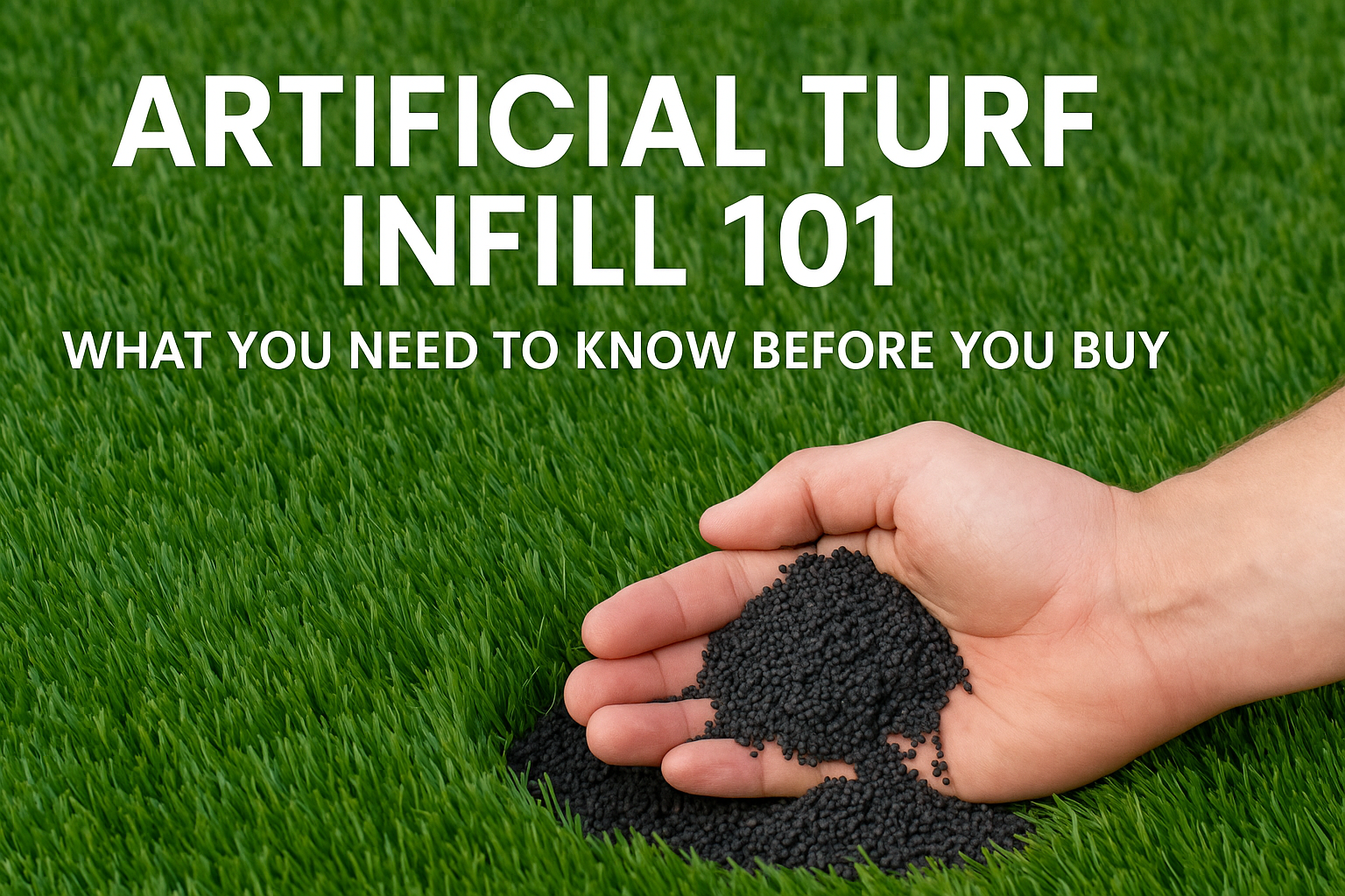 Artificial Turf Infill 101: What You Need to Know Before You Buy
