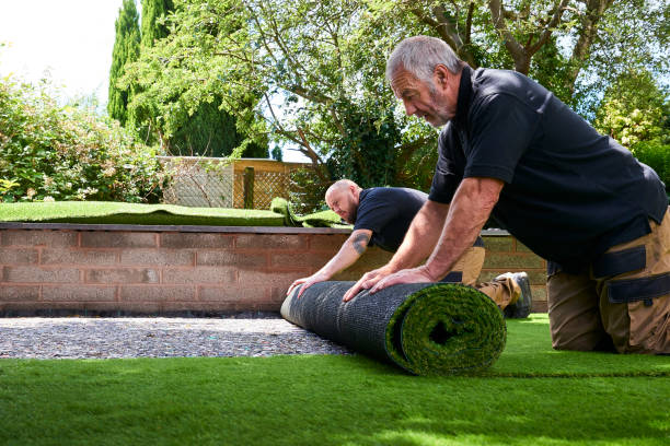 What do you put under artificial grass?