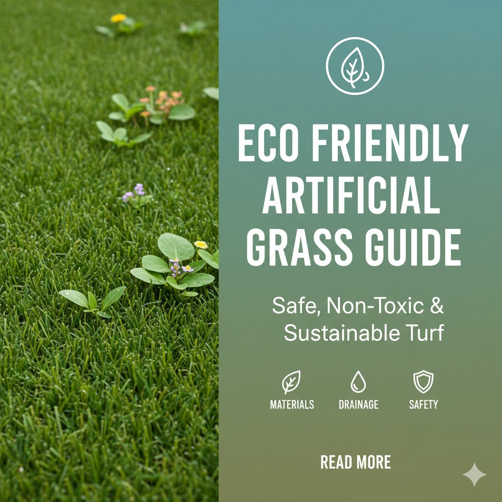 Eco-Friendly Artificial Grass Guide: Safe, Non-Toxic & Sustainable Turf Options