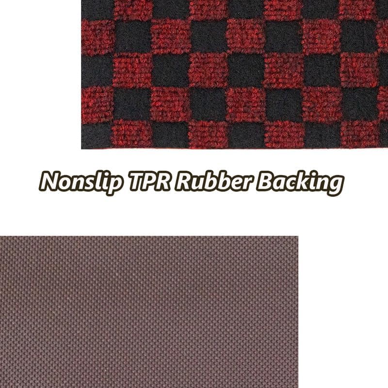 PetGrow Red Heavy Duty Hallway Runner Rug