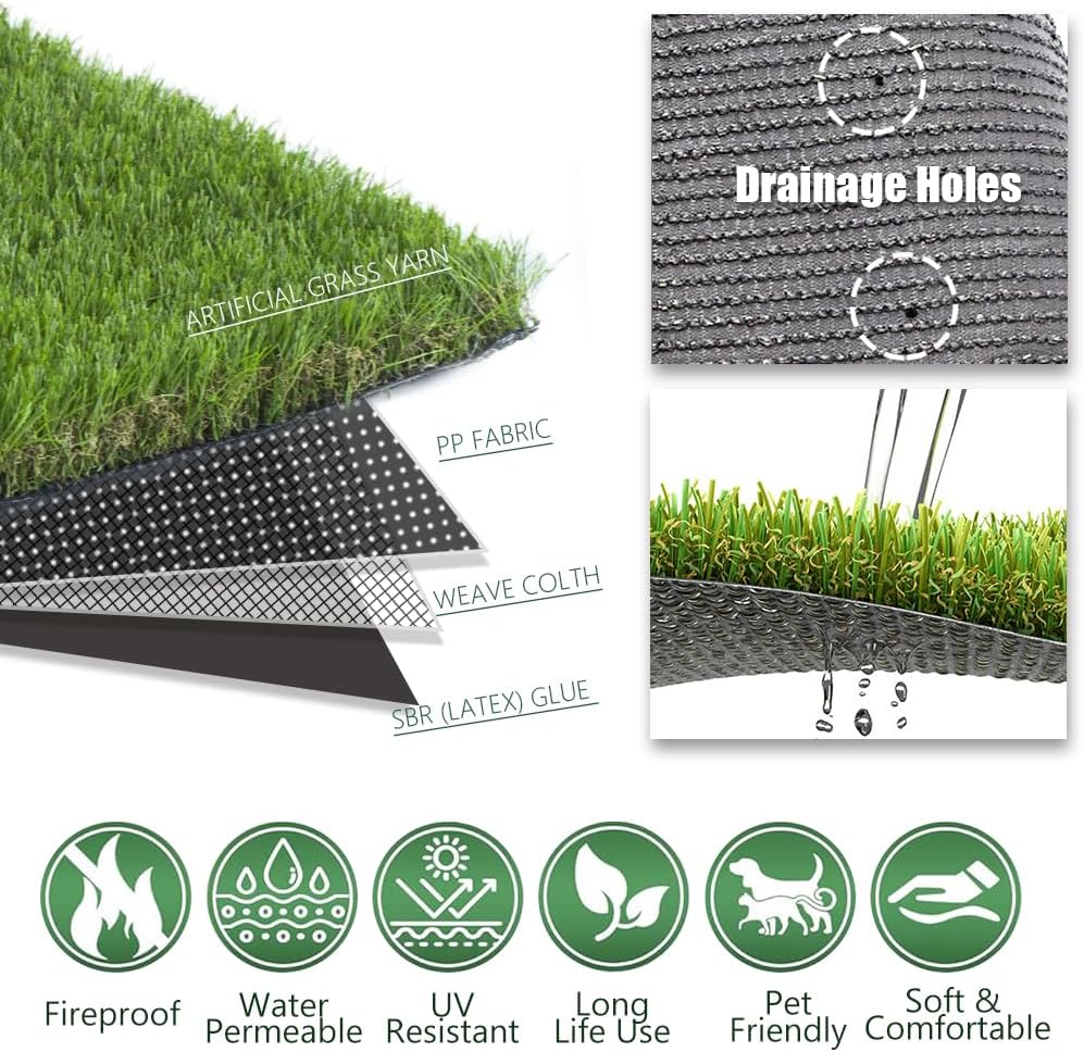 PetGrow 1.77 inch ECO Artificial Grass