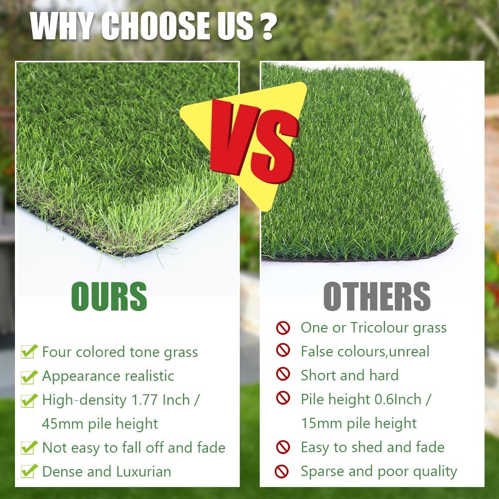 PetGrow 1.77 inch ECO Artificial Grass