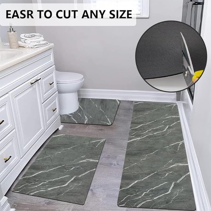 PetGrow Grey Non-Slip Absorbent Carpet