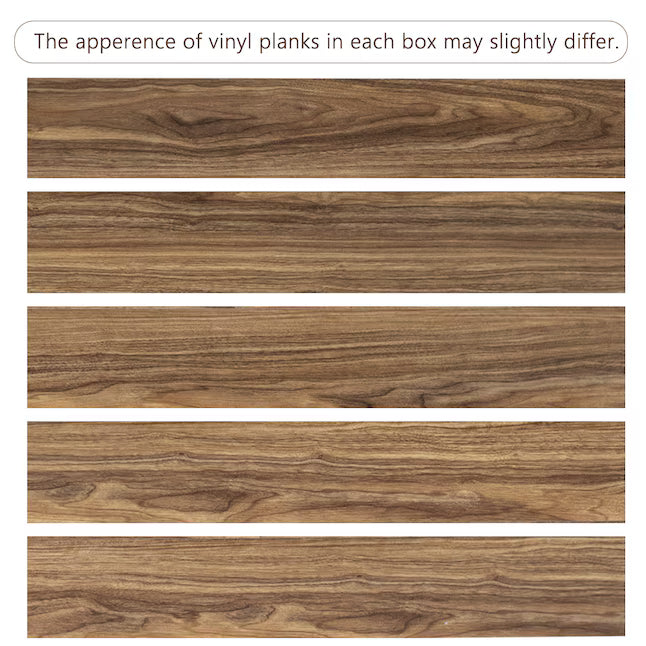 PetGrow Woodland Oak Peel and Stick Vinyl Plank Flooring – 54 Sq. Ft., 36-Pack
