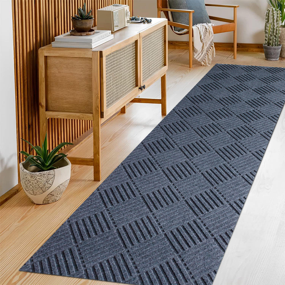 PetGrow Grey Hallway Runner Rug