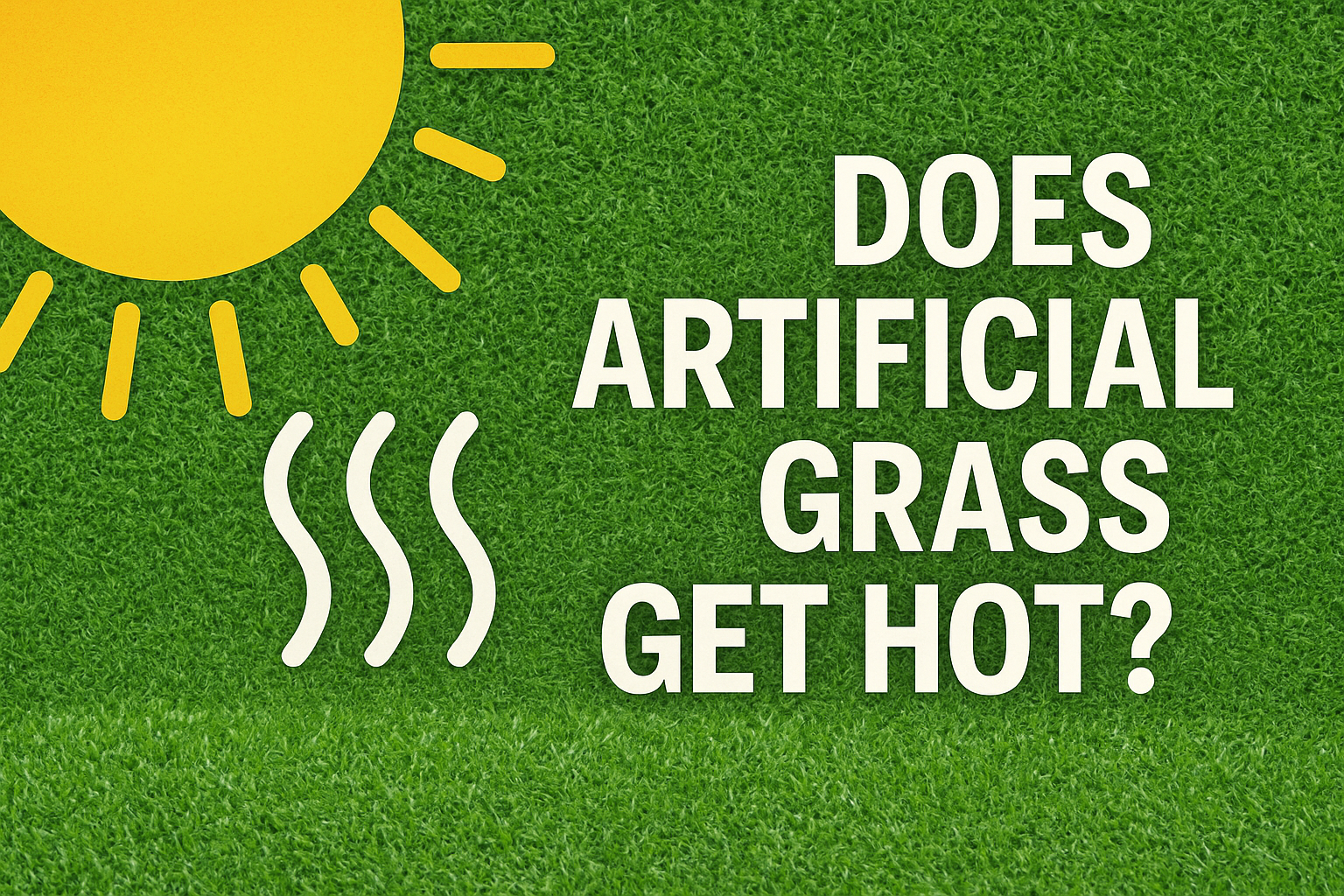Does Artificial Grass Get Hot?