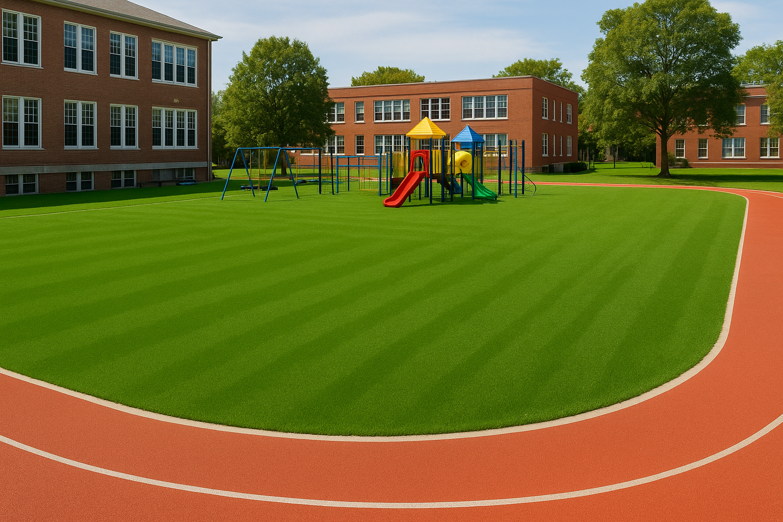 Why Artificial Grass Is the Perfect Fit for School Playgrounds