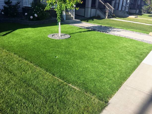 How to install artificial grass on bricks?