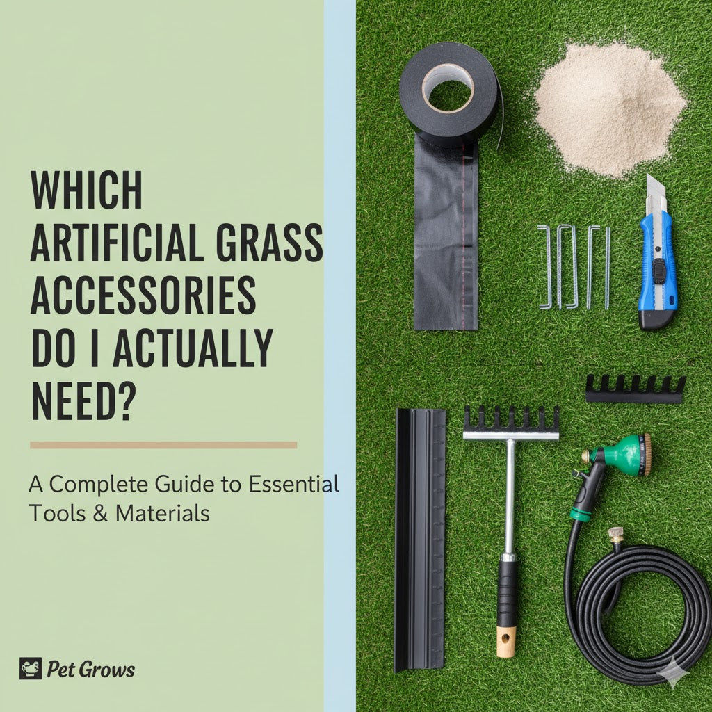 Which artificial grass accessories do I actually need?