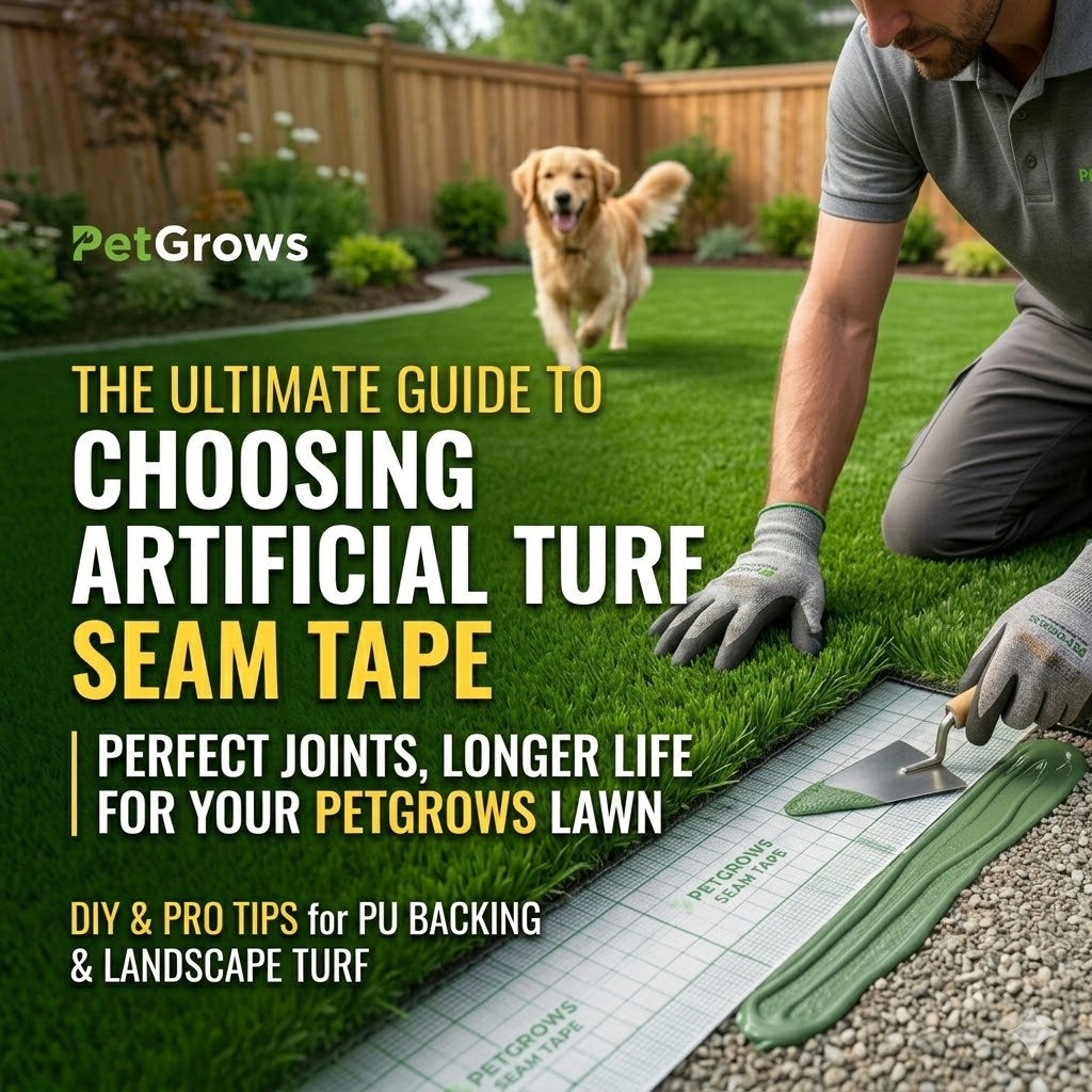 The Ultimate Guide to Choosing Artificial Turf Seam Tape for Your PetGrows™ Lawn