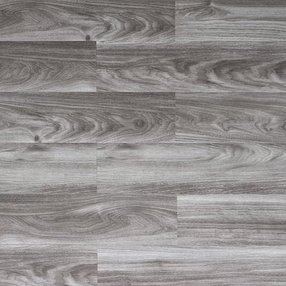 PetGrow Heather Gray Peel and Stick Vinyl Plank Flooring – 54 Sq. Ft., 36-Pack