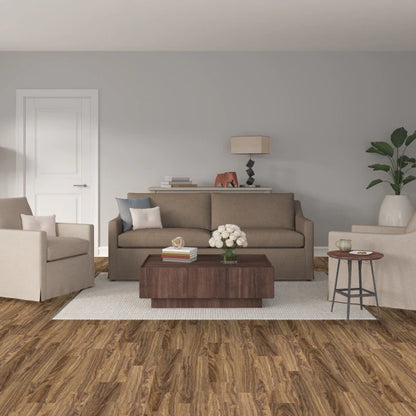 PetGrow Woodland Oak Peel and Stick Vinyl Plank Flooring – 54 Sq. Ft., 36-Pack