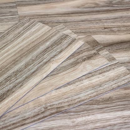 PetGrow Barnwood Peel and Stick Vinyl Plank Flooring – 54 Sq. Ft., 36-Pack