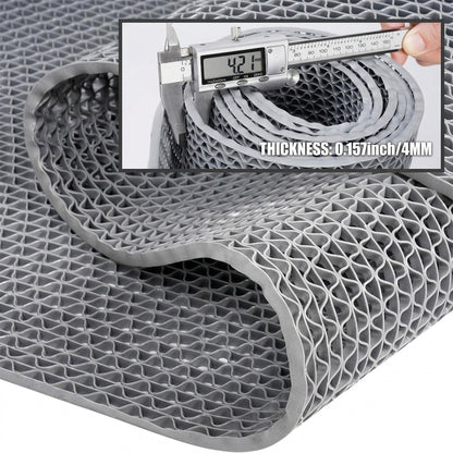 PetGrow Gray PVC Drainage Mat for Commercial Wet Areas