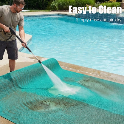 PetGrow Green PVC Drainage Mat for Pools & Wet Areas
