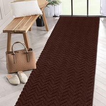 Load image into Gallery viewer, PetGrow Crease Brown Backed Non-Slip Area Rugs
