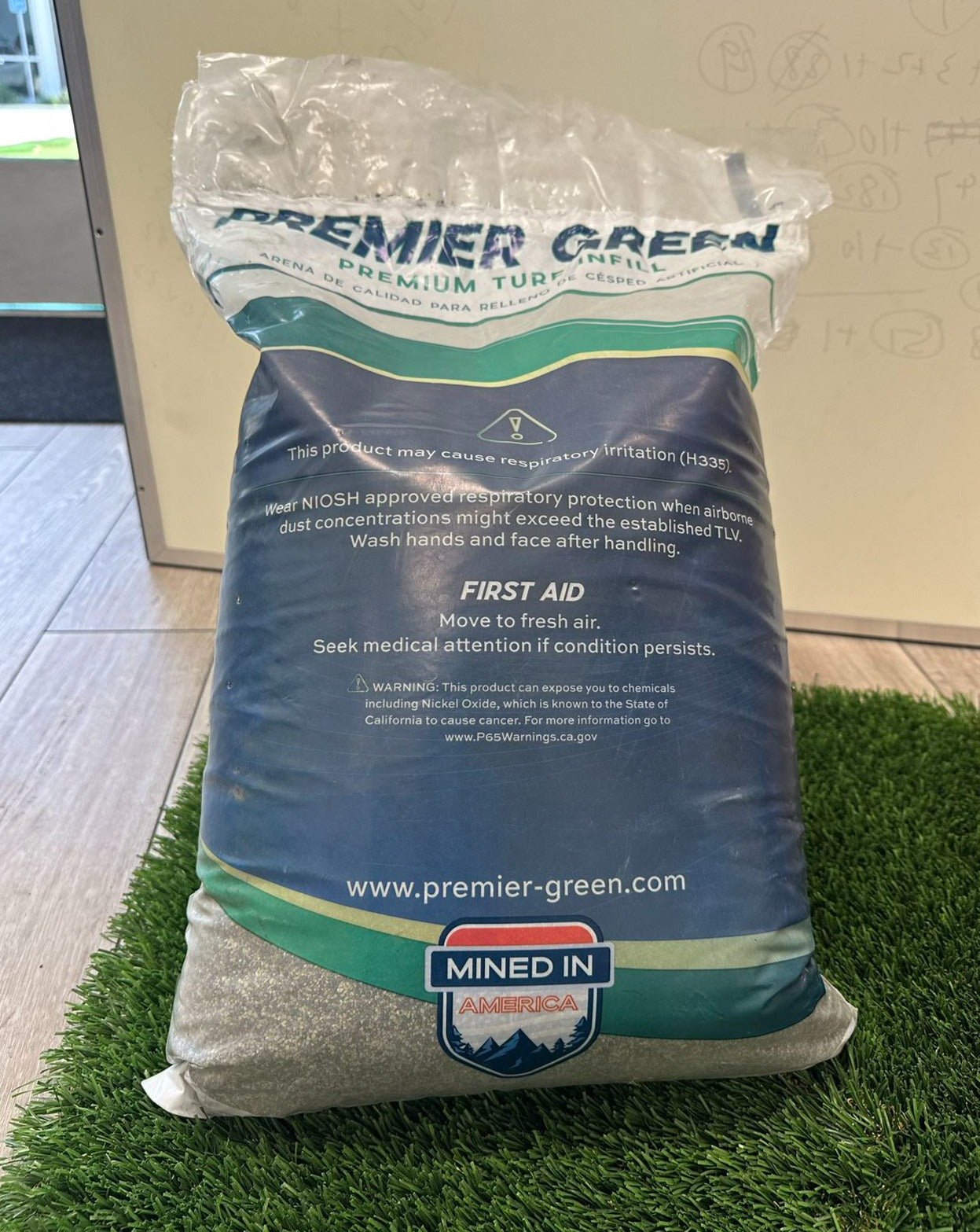 Coated Green Silica Sand Infill for Synthetic Turf 50lbs - Pet Grows