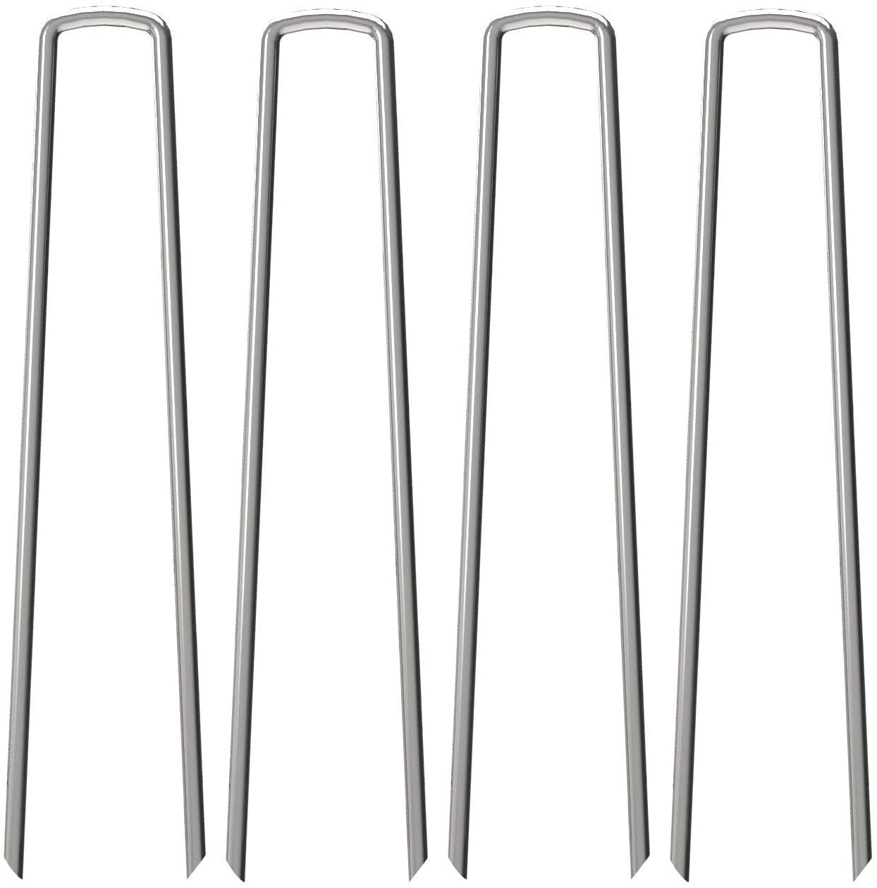 PetGrow Galvanized Garden Staples U-Type Turf Staples - Pet Grows