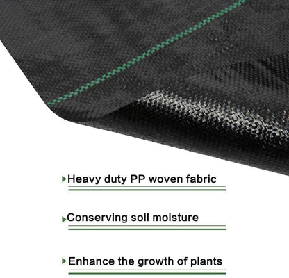 PetGrow Heavy Duty Weed Barrier Landscape Fabric for Outdoor Gardens - Pet Grows